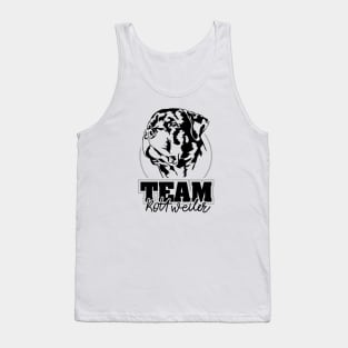 Rottweiler Team dog sport portrait gift Tank Top